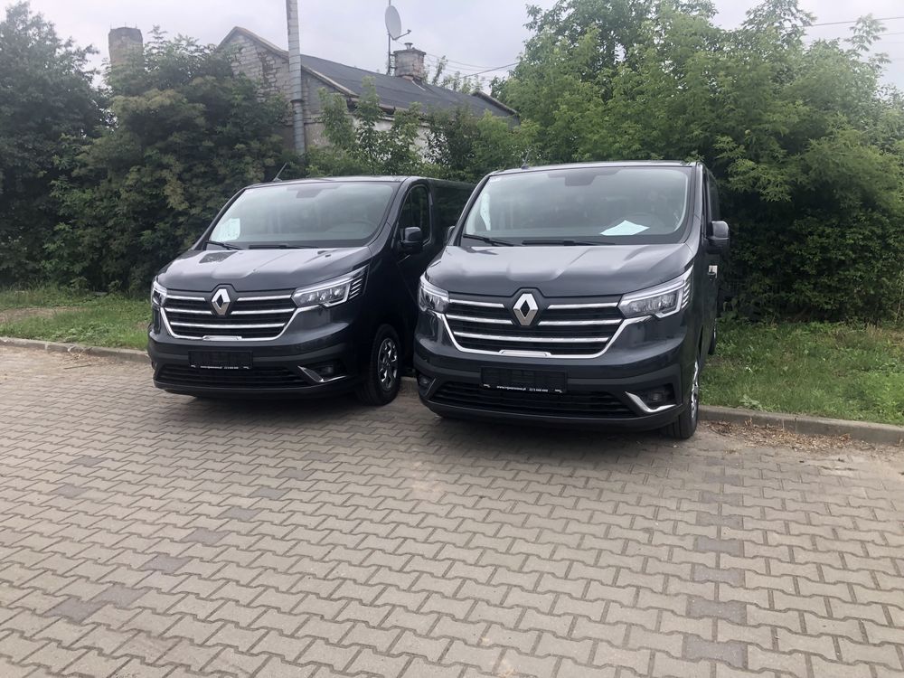 Bus do wynajęcia, wynajem busa, Nowy Renault Trafic 2023, 9 osobowy