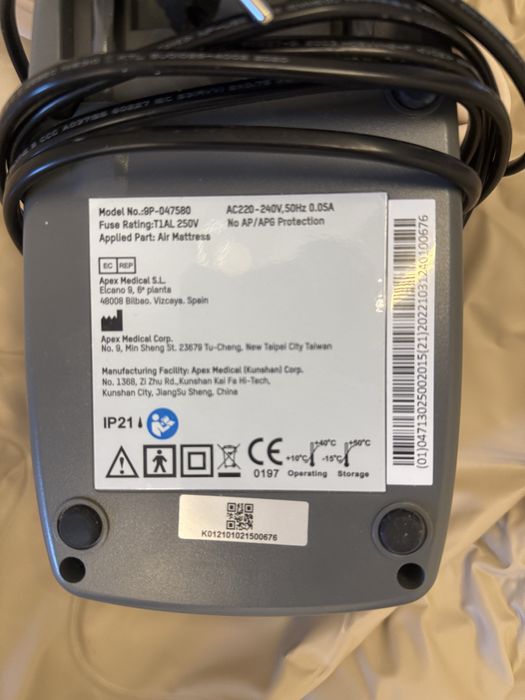 Colchao anti escaras