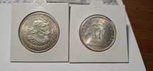 2 moedas de prata anos 50-60