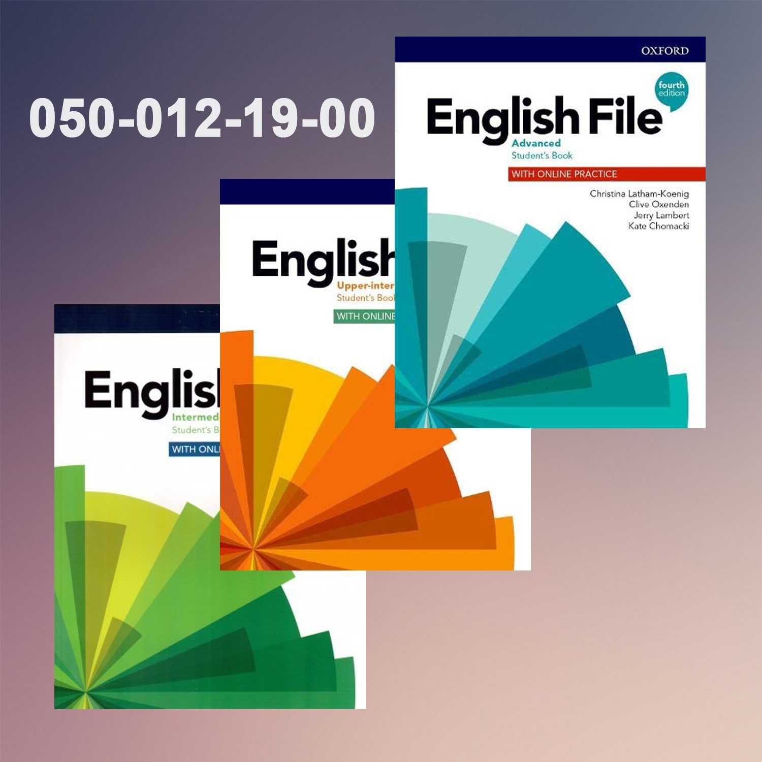 English File 4th ed - Elementary, Pre-, Intermediate, Upper-, Advanced