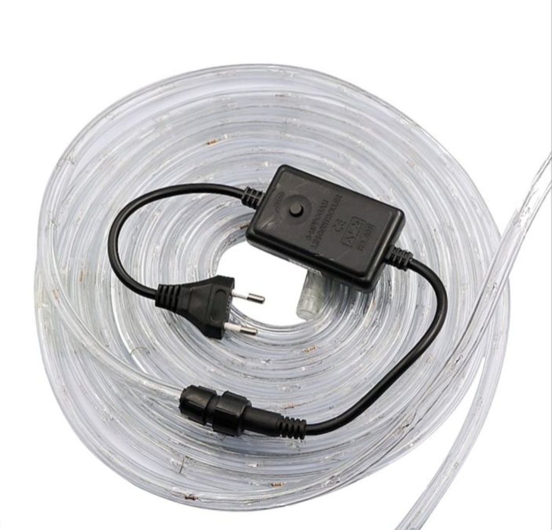 Гирлянда дюралайт шланг LED уличный 10м 20м 50м 8 режимов
