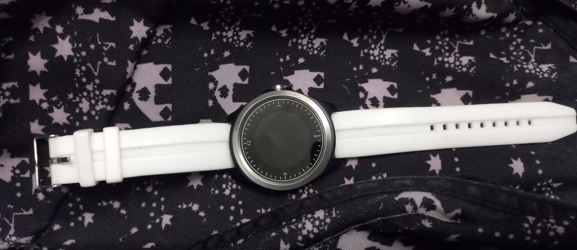 Смарт годинник uspa white round rubber strap smart watch