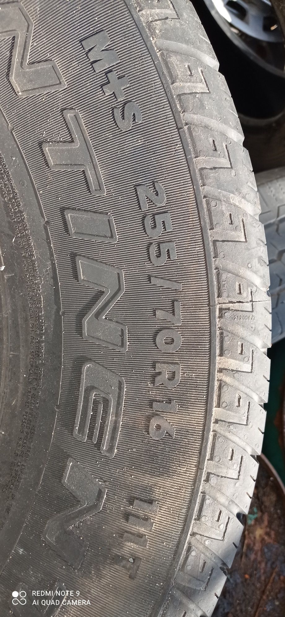 4 opony continental 255/70r16