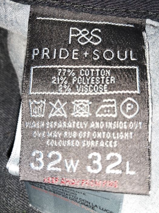 Джинси чоловічі, чорні, Pride + Soul