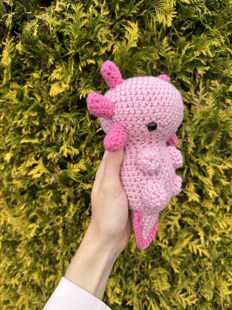 Axolotl na szydełku
