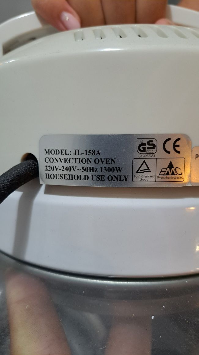 Forno elétrico, para cozedura a ar