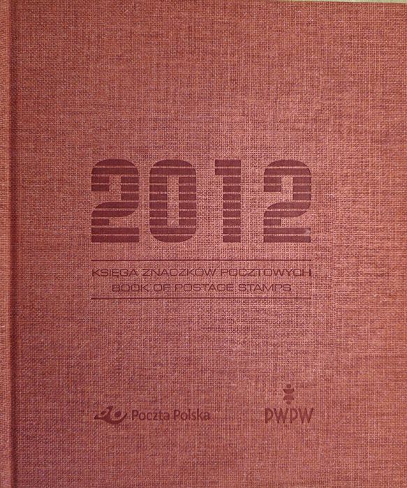 KSIĘGA Znaczków Pocztowych - 2012