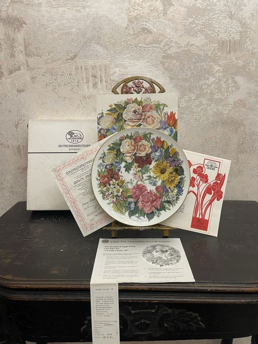 Декоративная Тарелка, Ursula Band, Hutschenreuther, 26 см , Германия