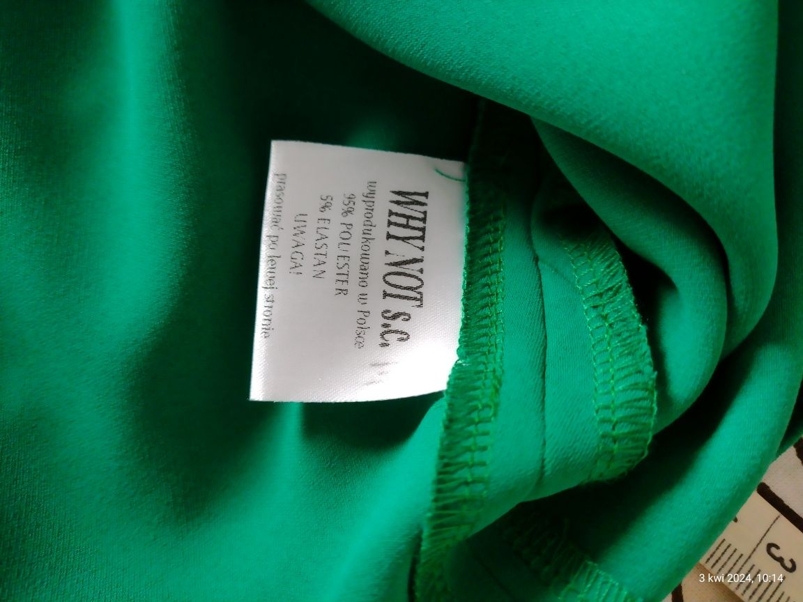 Bluzka damska zielona