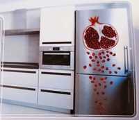 Декоративная наклейка на холодильник "Гранат". Производство Украина.