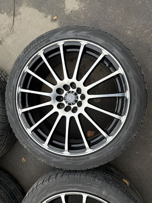 Диски легкосплавні VELOCITY WHEELS r18 5x100 / 5x114.3 з гумою 225/45