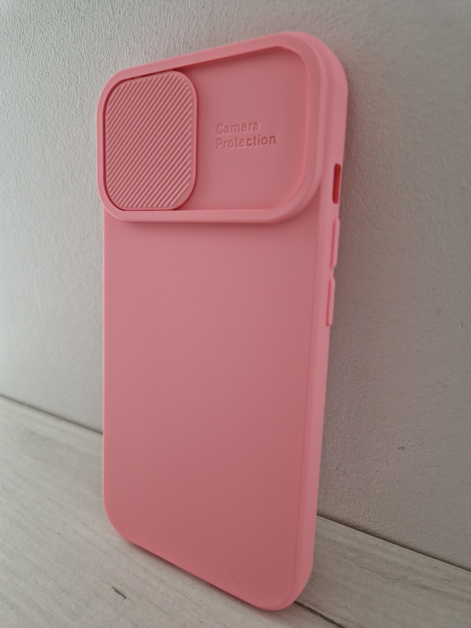 Camshield Soft do Iphone 15 Jasnoróżowy