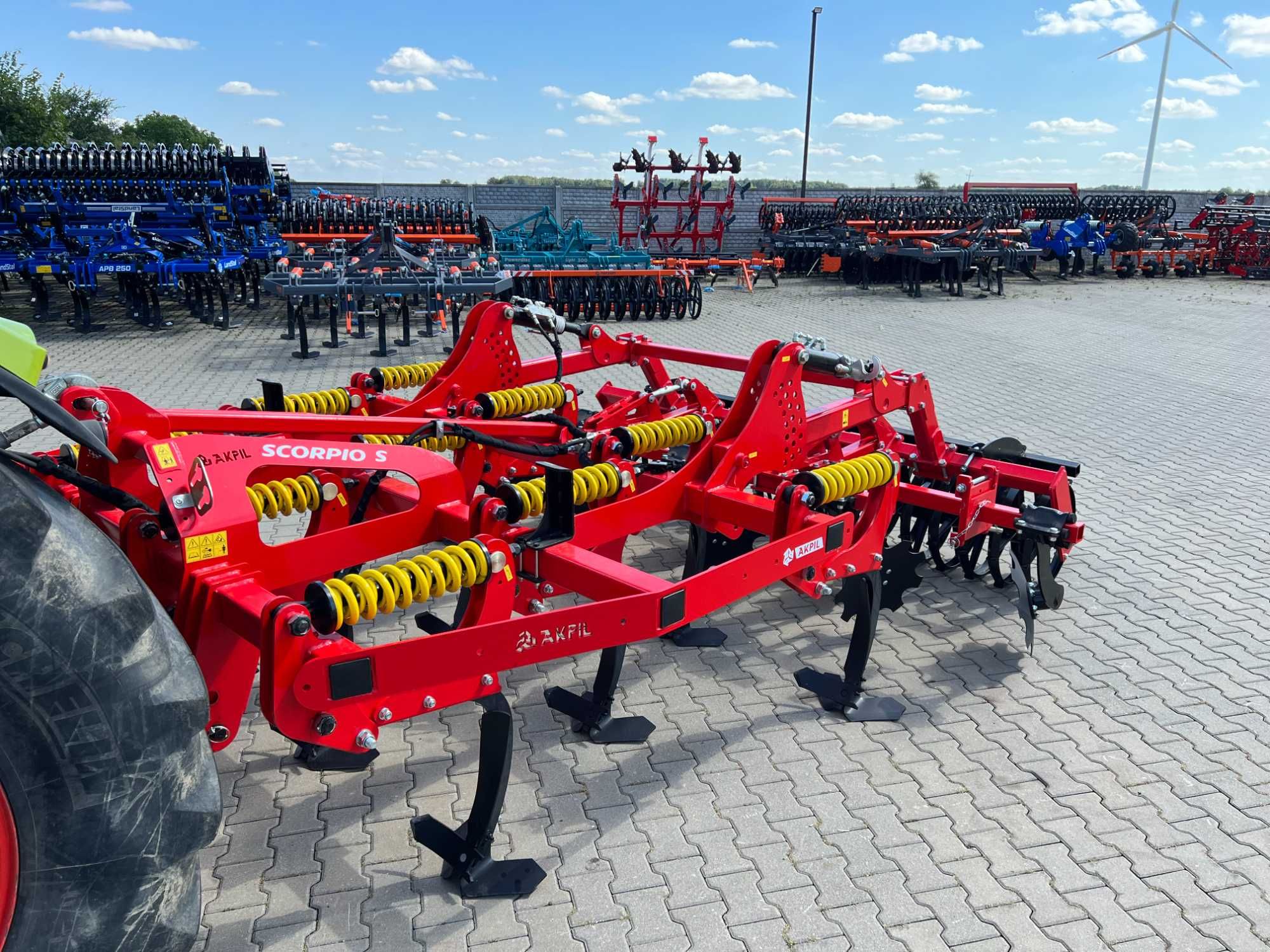 Agregat Podorywkowy Bezorkowy Mandam SPEC HD 2,5m 3m LandStal Helagro
