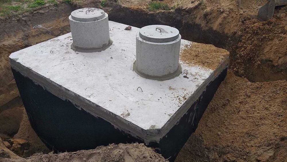 Zbiornik betonowy, szczelne szambo 8m3
