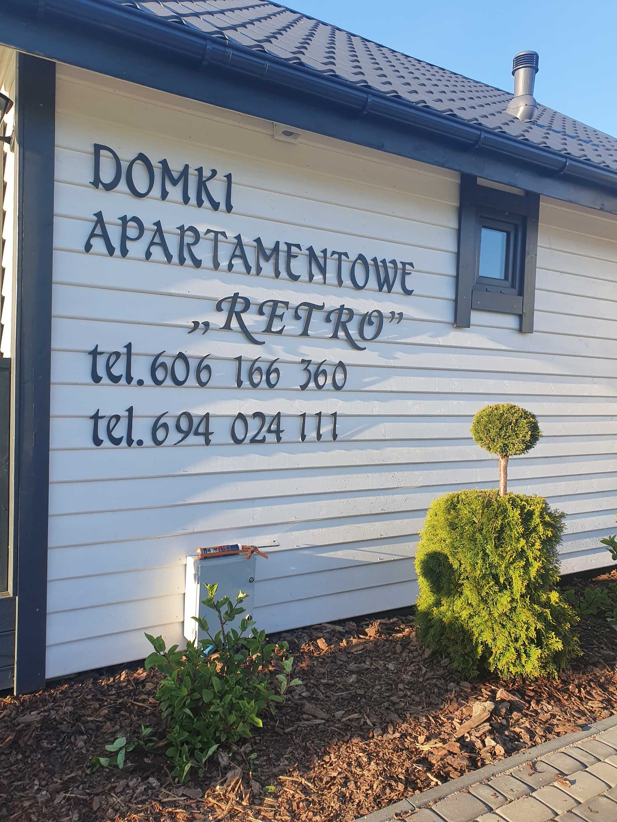 Domki Apartamentowe RETRO - Podgrzewany Basen - Klima