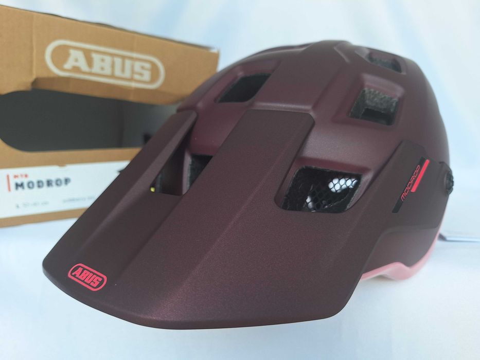 Kask rowerowy Abus Modrop Wildberry Red L 57-61cm
