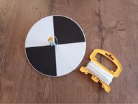 Krążek Secchiego 19cm, ok 35 m linka