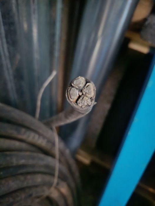Kabel przewód 4x60 aluminiowy. 60 metrów.