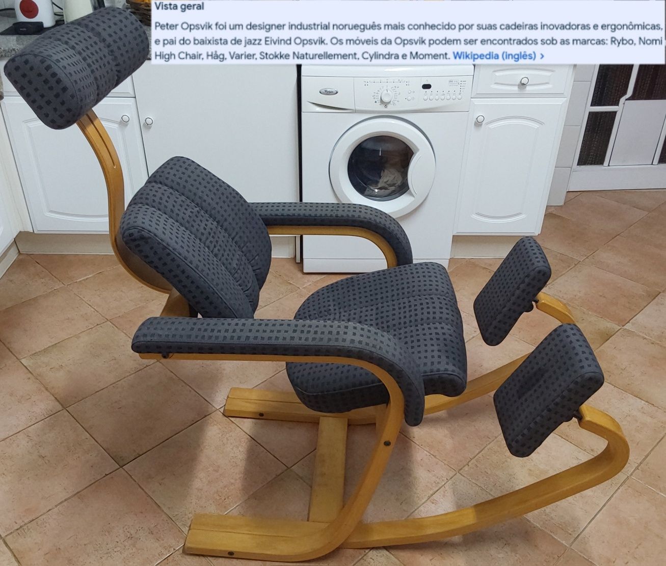 CADEIRA DE BALOIÇO E RELAXAMENTO, COMO NOVA. Casa,Quarto,Sala,Varanda.