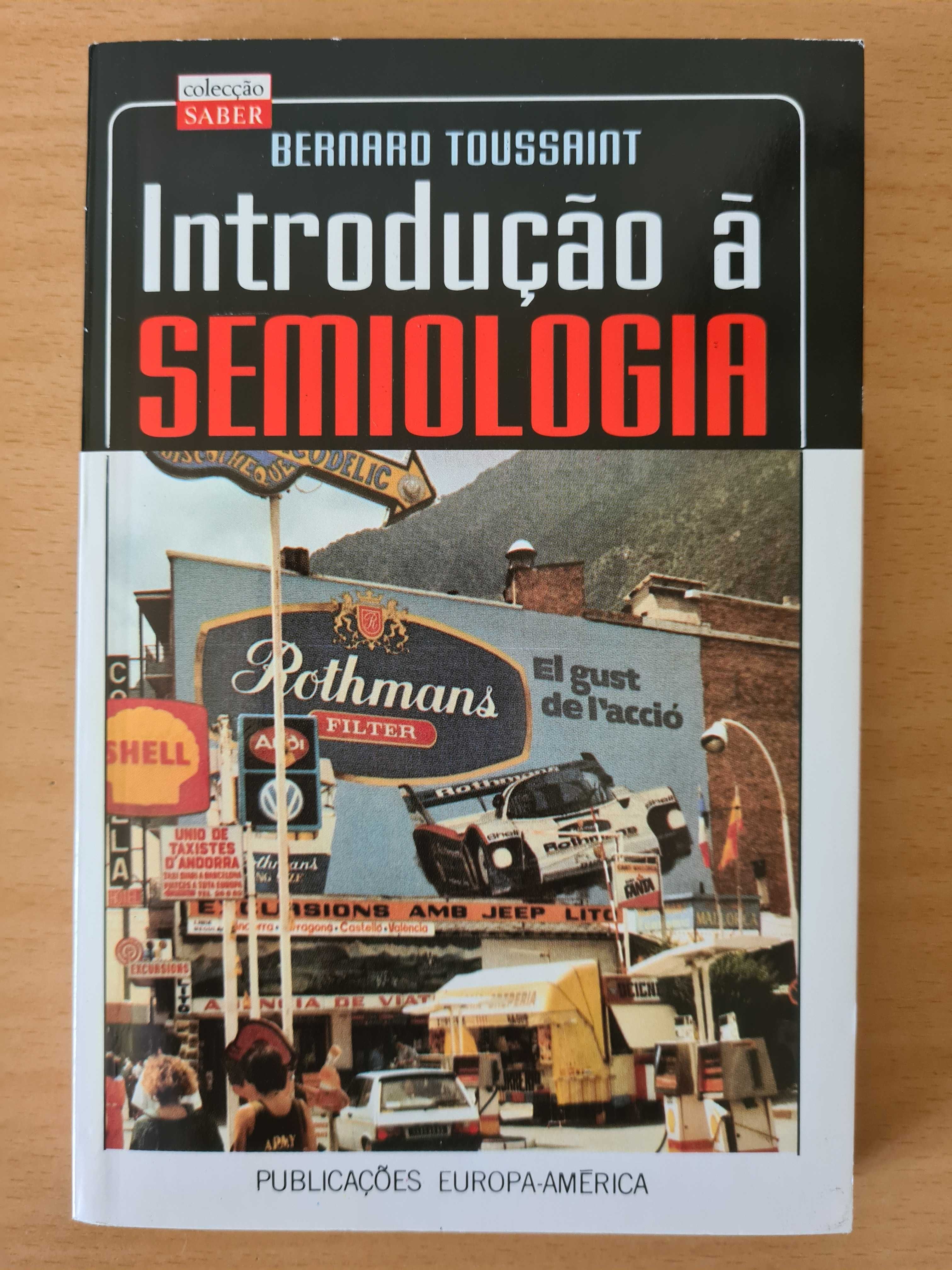 Livro "Introdução à Semiologia" de Bernard Toussaint