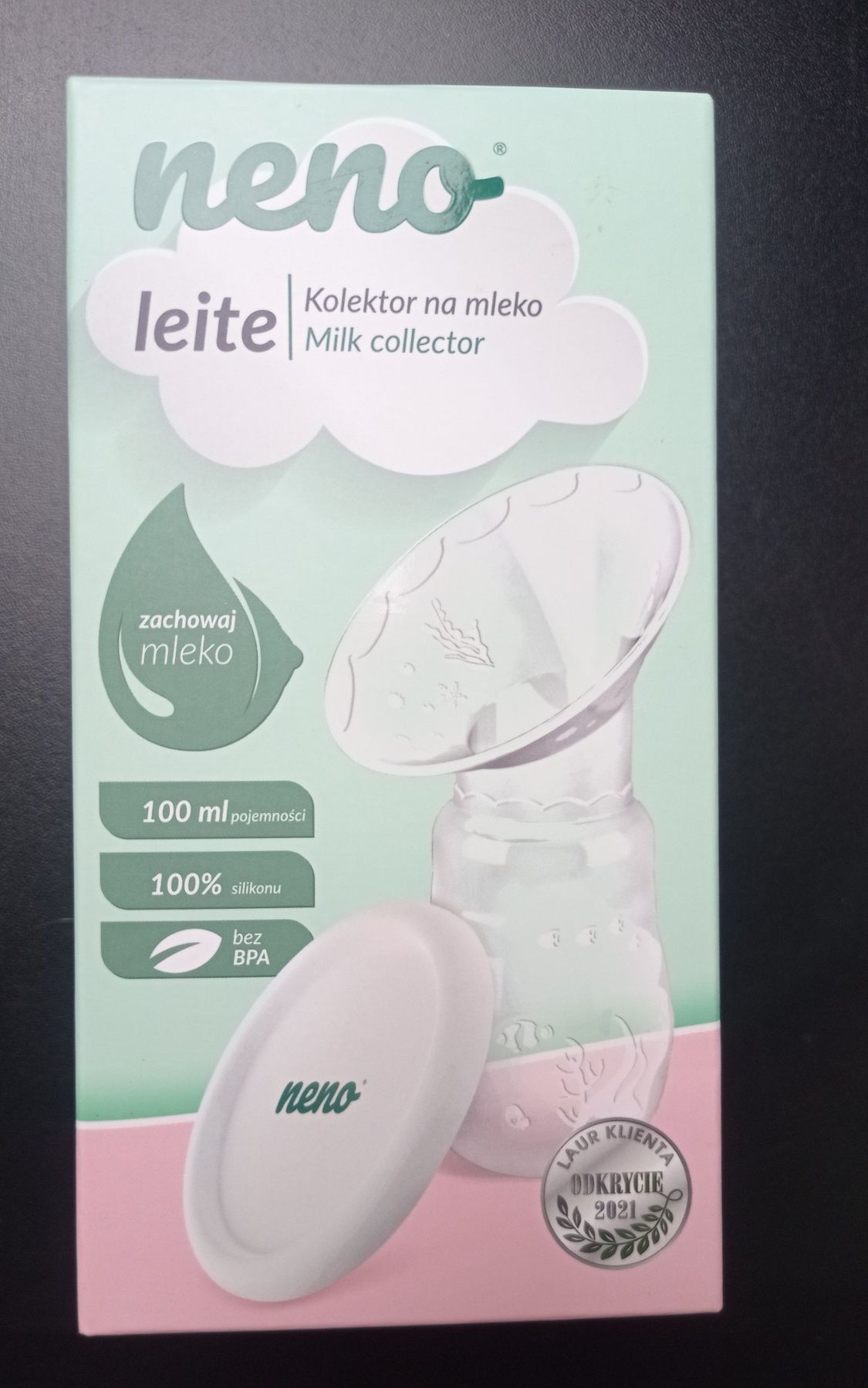 Kolektor na mleko muszla laktacyjna