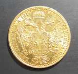 Монета 1 Дукат 1915г-Австро-Венгрия,Золото 3.49грамм(986пр)