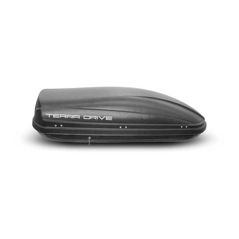 Автобокс багажник Terra Drive 440 черный/серый