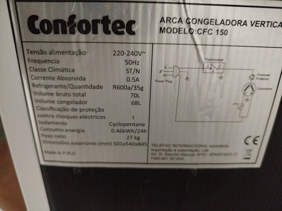 Confortec arca vertical