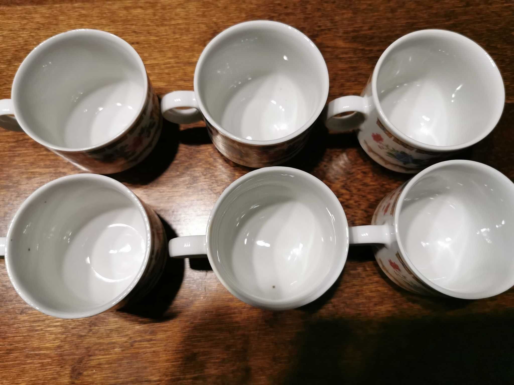 Kubeczki ,Kubki z uchem do kawy, herbaty zestaw Kubków Espresso 6szt