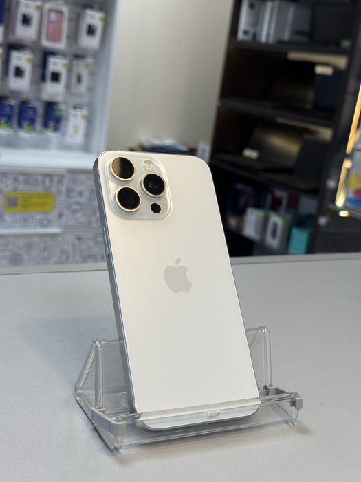Smartfon Apple Iphone 15 pro max 256GB White Titanium 91%