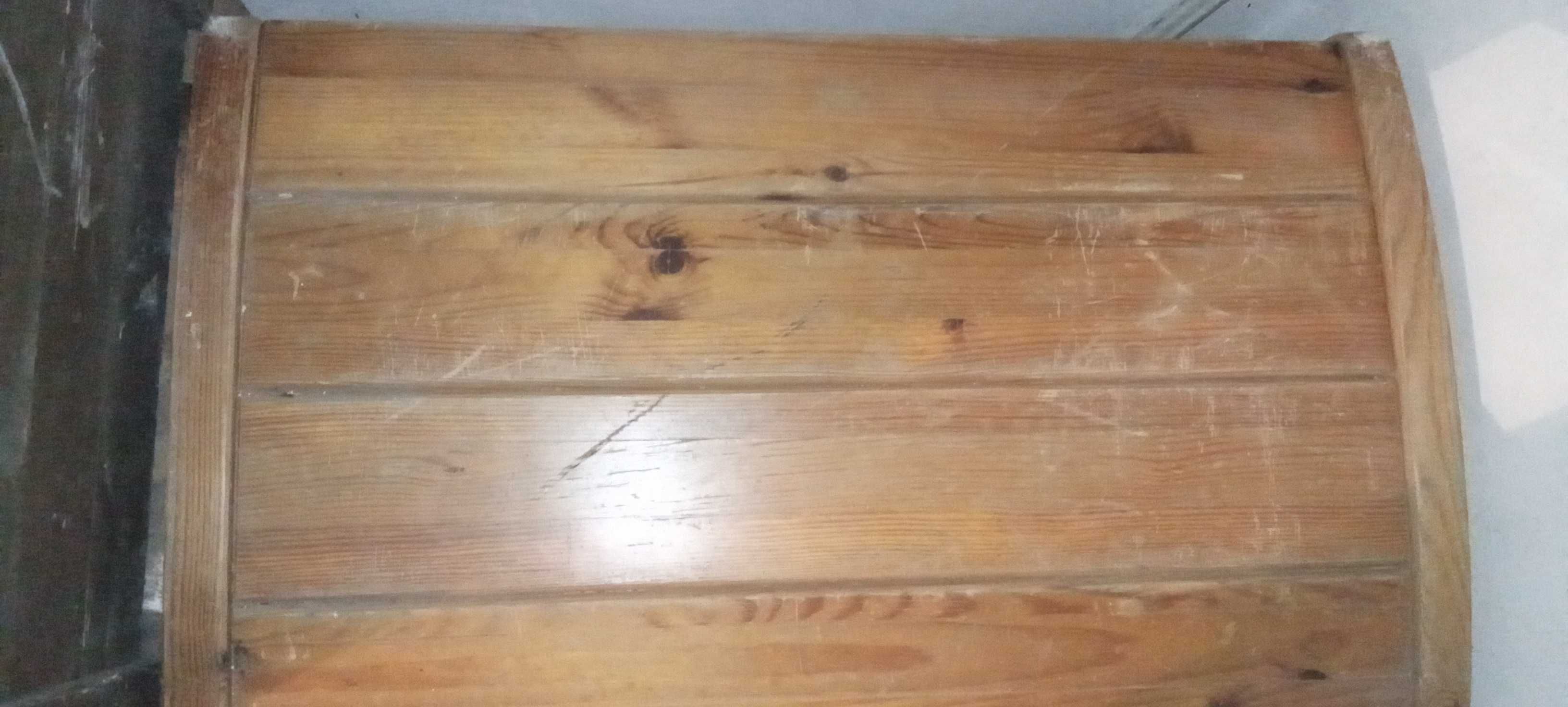 skrzynia kufer paka drewniana sosnowa duża pojemna do pokoju stan bdb