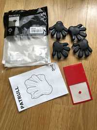 Ikea Patrull czarne osłonki na rogi, 4 szt.