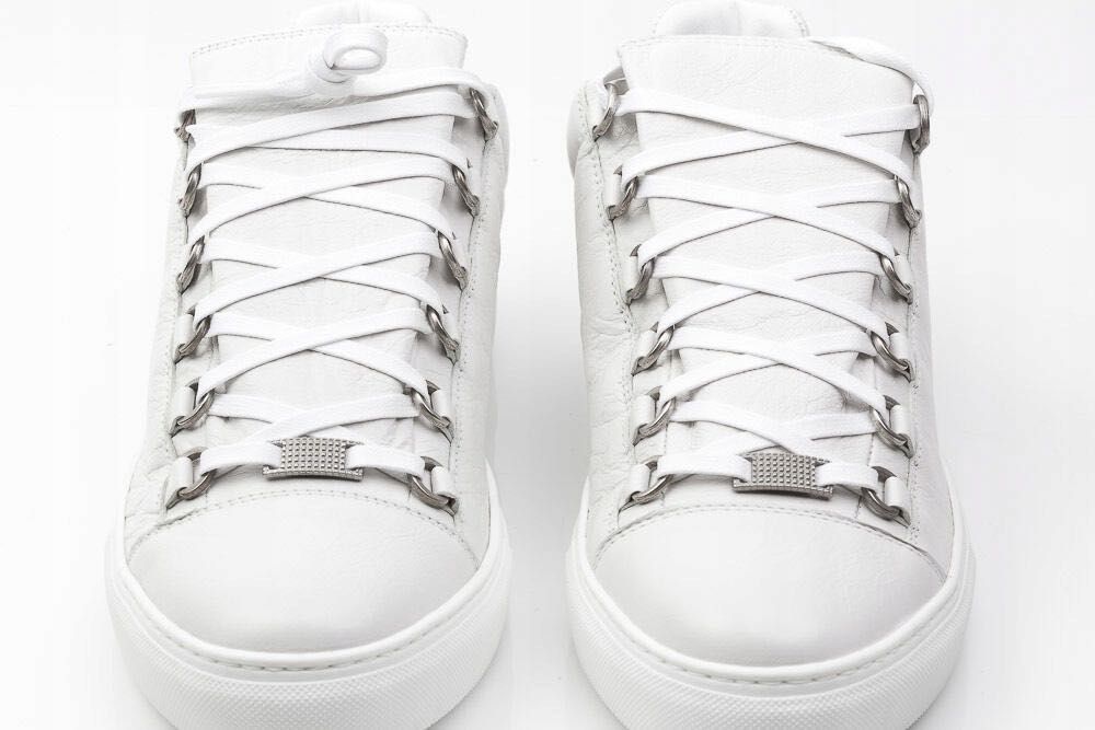 Nowe Buty BALENCIAGA Arena Low Sneakers Leather
