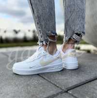 beżowe air force 1 damskie biało beżowe buty nike air force nowe 36-40