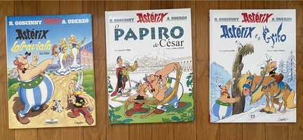 Livros Astérix-31,36,39