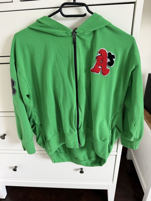 Bluza zielona dziecięca rozm. 146