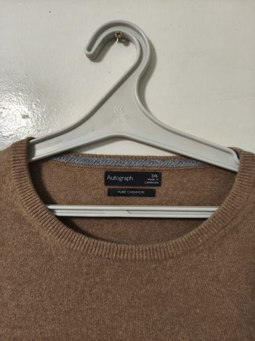 Кашемировый джемпер р 3XL