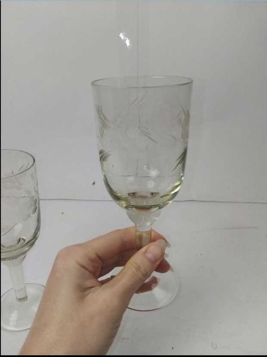 Келихи на ніжці для шампанського ( 2 шт )