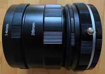 EOS Canon pierścienie makro, pełna klatka