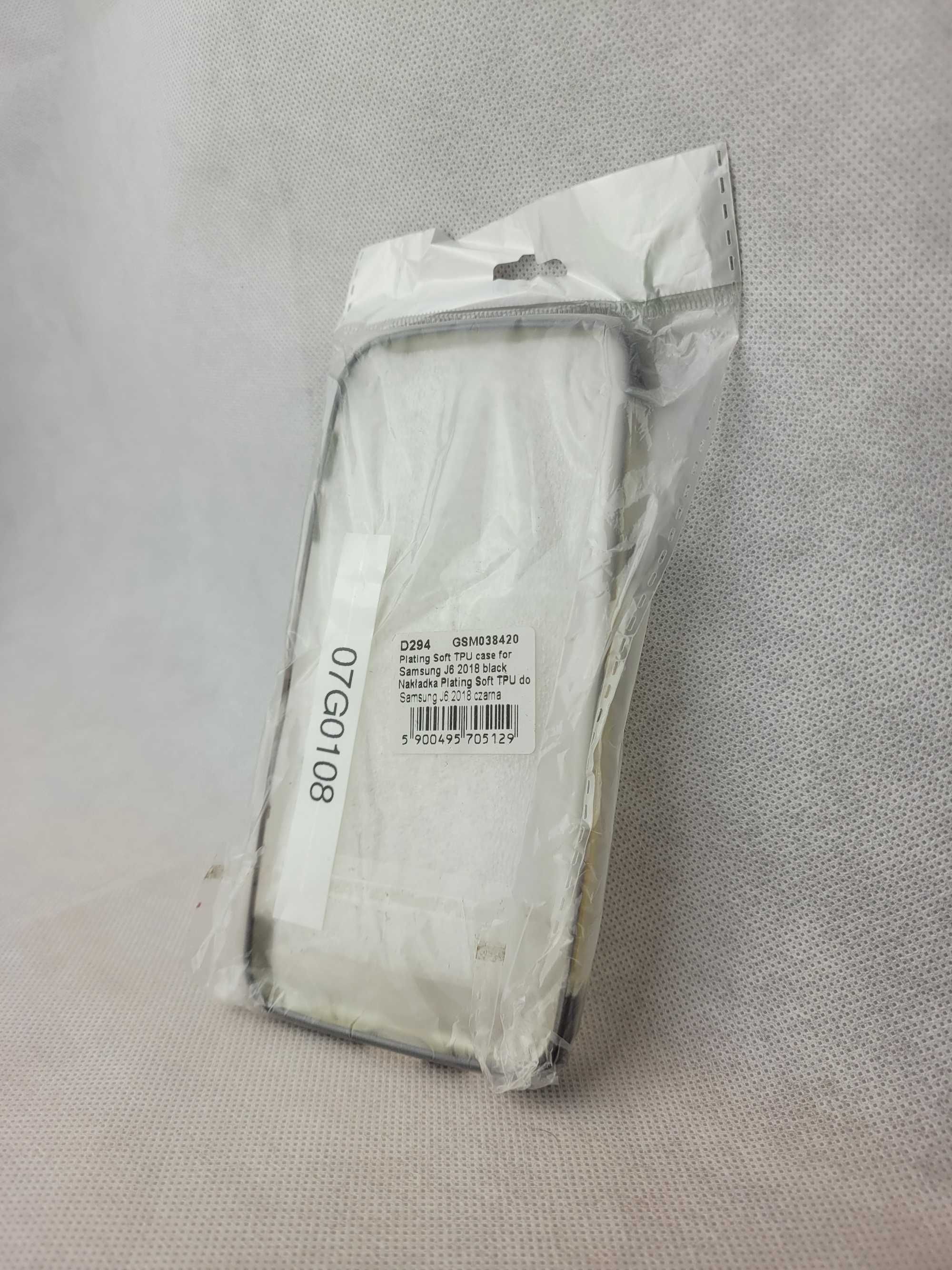 Przezroczysty SOFT CASE Czarny Samsung Galaxy J6 2018 | Sklep FV23