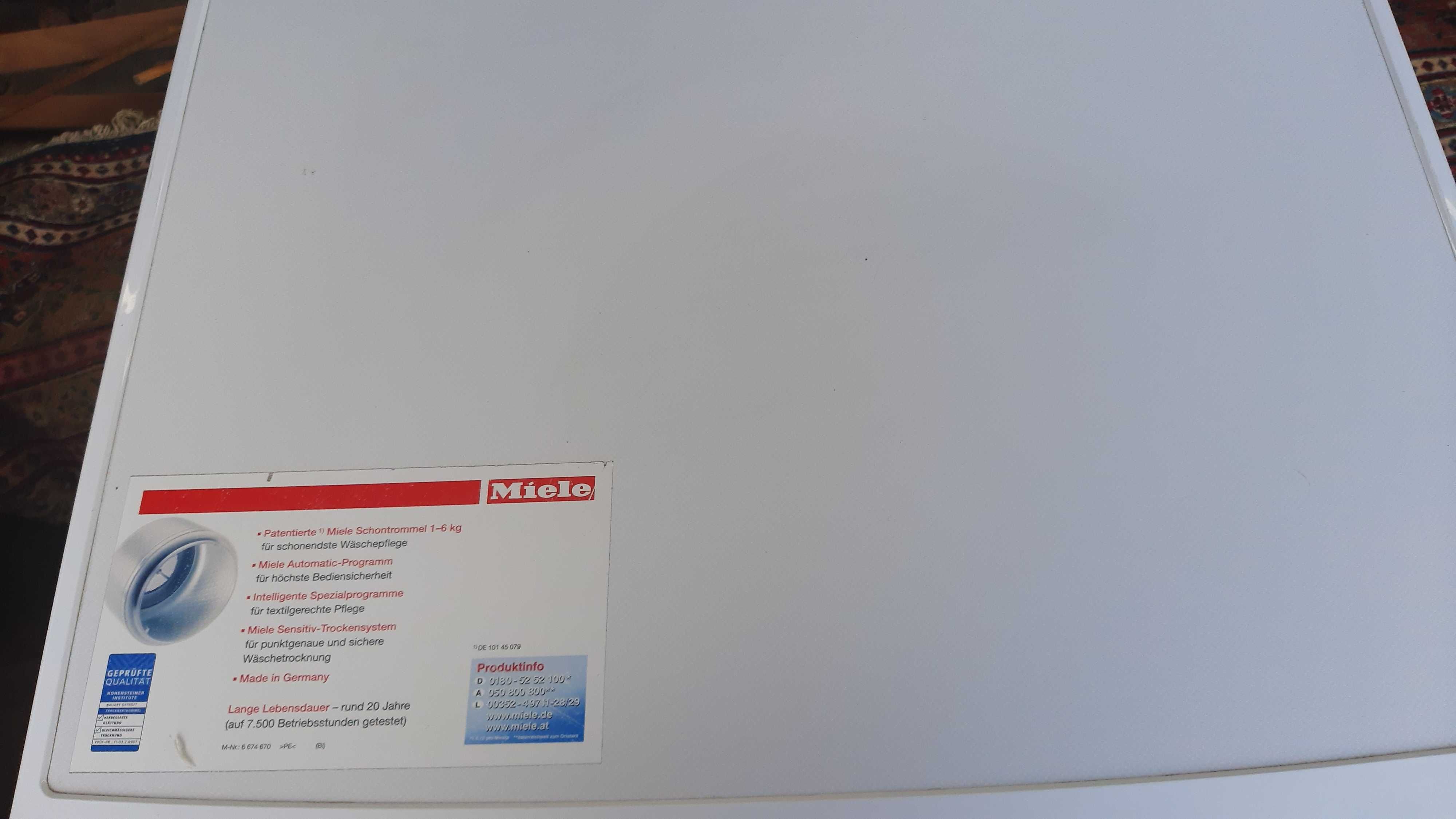 suszarka elektryczna miele t7744c