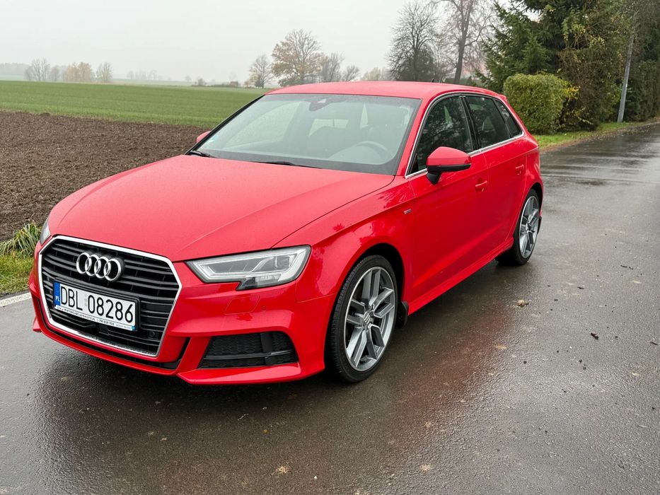 Audi A3 Sportback S-Line Kamera PDC Navi 18" Gwarancja