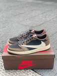 nowy Buty Jordan 1 Retro_Travis_Scott_Mocha_Trampki_Moda rozmiar.38.5