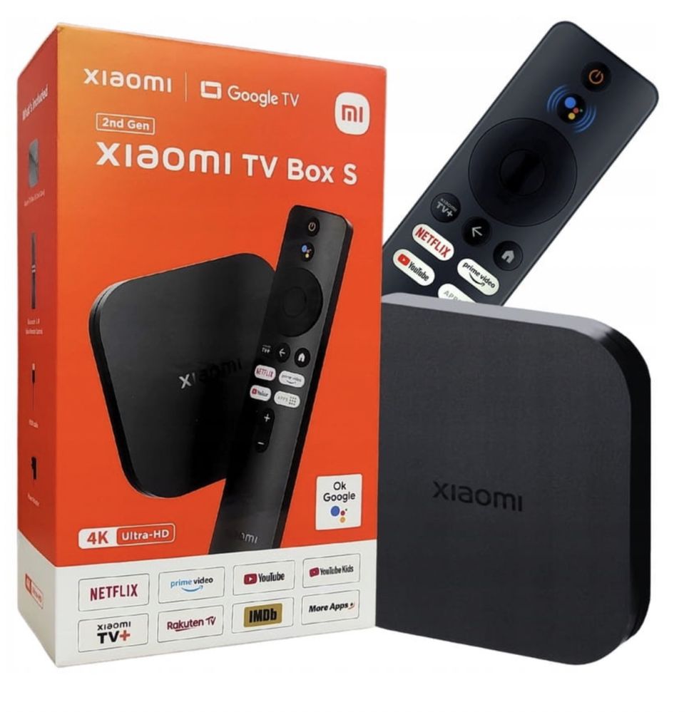 Xiaomi Mi TV Box S 4K 2nd Gen – Android TV