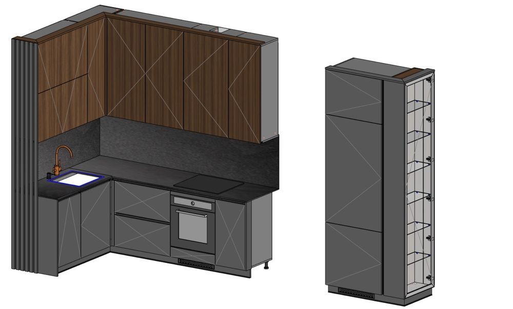 Виготовлення та монтаж меблів. Кухня | Шафа | Гардероб | Тумба | Віяр