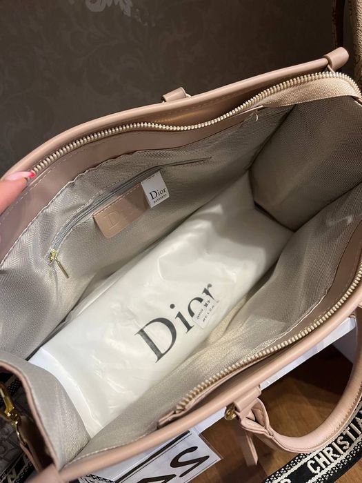 Шопер dior бежева