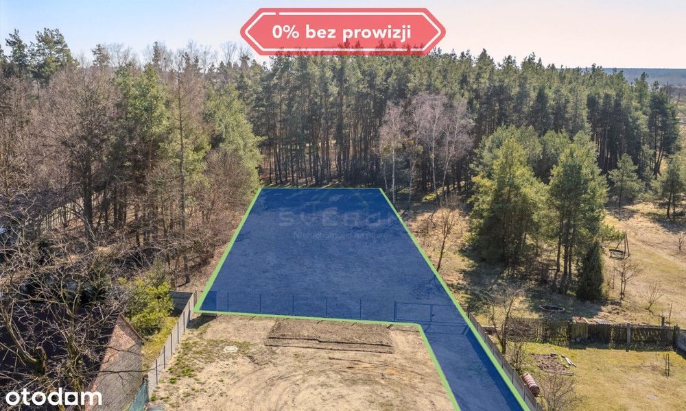 Działka mieszkaniowa 1517 m2/ Panki