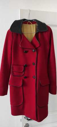Червоне трикотажне пальто, xs