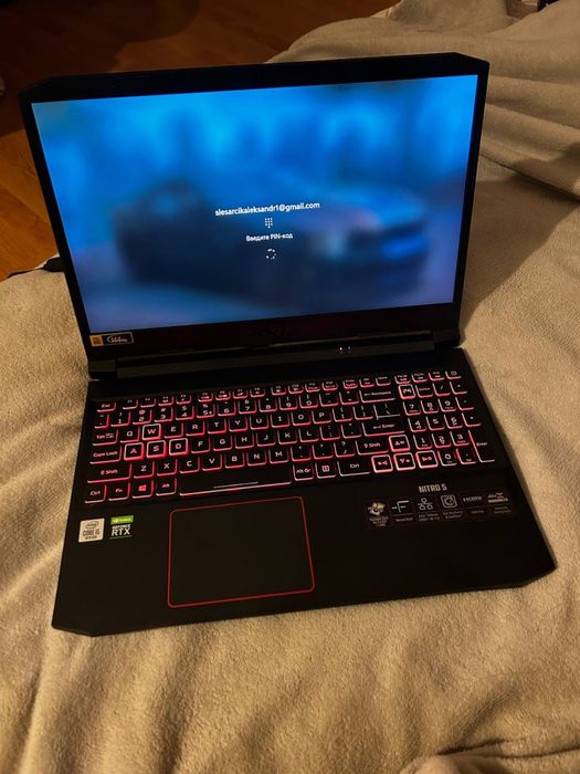 Gamingowy Acer nitro 5/ Core i5 / RTX 2060 /8ram/ssd