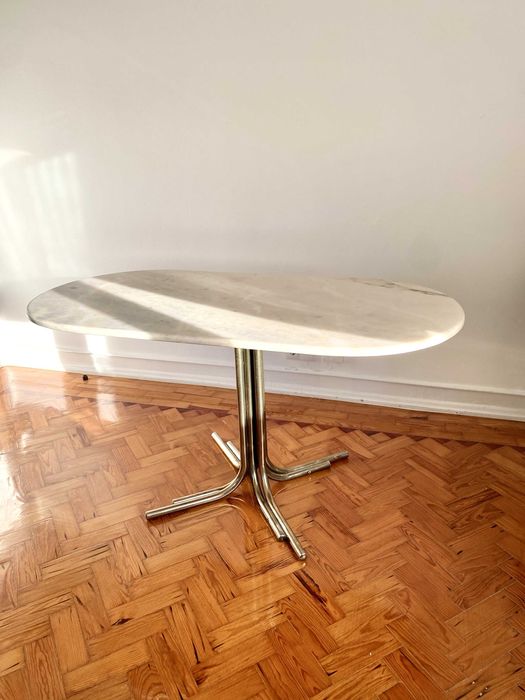 Mesa Vintage Marmore e Metal